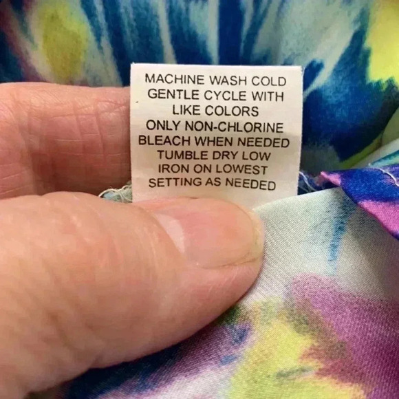 Elements bright and colourful summer blouse with Tie in the front - Picture 4 of 6